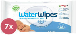 WaterWipes - 7x Șervețele umede fără plastic 60 buc ( 420 buc ) (VP-F173009)