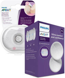 Philips - Protector mamelon M + manșon steril + tampoane de sutien de unică folosință 24 buc (VP-F173696)