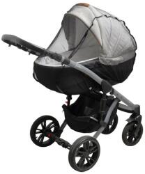 New Baby - Plasă de țânțari de lux cu fermoar pentru cărucior negru (8596164135563)
