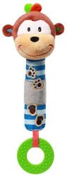 BabyOno - Jucărie de pluș care scârțâie, cu teether maimuță George (5901435408780)