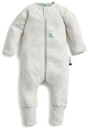 Ergopouch - Costum de dormit din bumbac organic Layers Grey Marle 6-12 m, max. 10 kg, 0, 2 tog (ZEPLL-0.2T06-12MGM19)