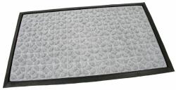 Textil tisztítószőnyeg Rectangles Deco 45 x 75 x 0, 8 cm, szürke