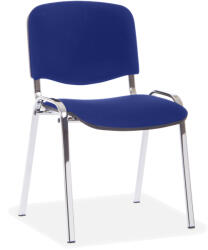 Antares Viva konferencia szék, króm lábak, kék