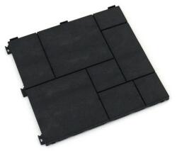 FLOMAT s. r. o Mozaik gumi csempe 30, 5 x 30, 5 x 1, 5 cm, grafit