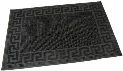 FLOMAT Gumi tisztítószőnyeg Pins Deco 40 x 60 x 0, 8 cm, fekete