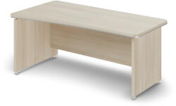 TopOffice ergonomikus asztal 180 x 94, 8 cm, bal, világos akác