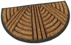 FLOMAT Kókuszos tisztítószőnyeg Stripes Lines 45 x 75 x 2, 2 cm, barna