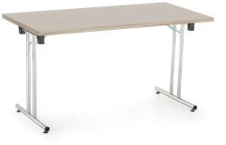 LENZA Impress összecsukható asztal 140 x 80 cm, sonoma tölgy