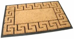 FLOMAT Kókuszos tisztítószőnyeg Rectangle Deco 45 x 75 x 2, 3 cm, barna