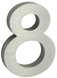 Richter Czech s. r. o 8" házszám, RN. 100LV, vágott, ezüst