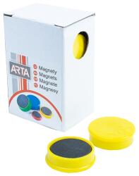 Ave Tech Mágneskészlet 25 mm, 10 db, sárga