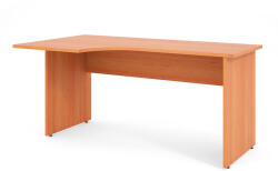 Impress ergonomikus asztal 160 x 90 cm, bal, körte - rauman - 129 290 Ft