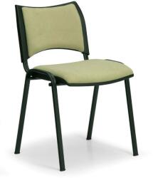 SMART konferencia szék - fekete lábak, zöld