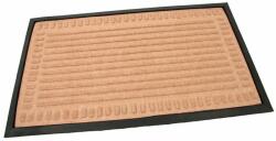 FLOMAT Textiltisztító szőnyeg Stripes Deco 45 x 75 x 0, 8 cm, bézs