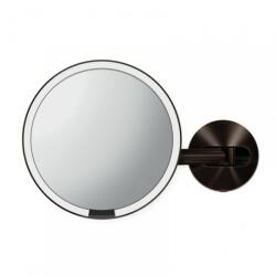 simplehuman hálós fali tükör, sötét bronz
