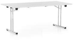 Összecsukható asztal 180 x 80 cm, világosszürke