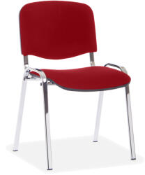  Viva konferencia szék, króm lábak, piros