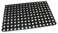 FLOMAT Gumi tisztítószőnyeg Honeycomb 40 x 60 x 2, 2 cm, fekete