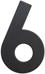  6" házszámú, RN. 75L, fekete