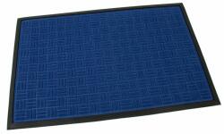 FLOMAT Textil tisztítószőnyeg Criss Cross 60 x 90 x 0, 8 cm, kék
