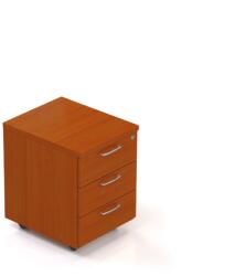 Lenza Visio konténer 52 x 43 cm - 3 fiókos, cseresznye