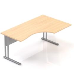 Rauman Visio LUX ergonomikus asztal 160 x 100 cm, jobb, tölgy - rauman - 157 390 Ft