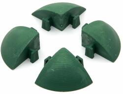 FLOMAT s. r. o Műanyag sarokrámpa Linea Easy, 4 db, zöld