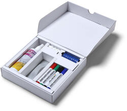 Jansen Display Mágneskészlet, markerek, tisztító spray és tábla szivacs, színkeverék