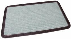 FLOMAT Textiltisztító szőnyeg Csíkos 45 x 75 x 0, 8 cm, zöld