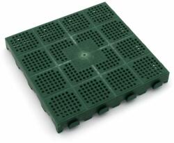 FLOMAT s. r. o Linea Combi perforált műanyag csempe 40 x 40 x 4, 8 cm, zöld