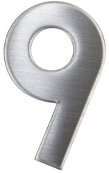  9" házszám, RN. 75L, rozsdamentes acél