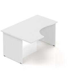 LENZA Visio ergonomikus asztal 140 x 100 cm, bal, fehér - rauman - 133 390 Ft