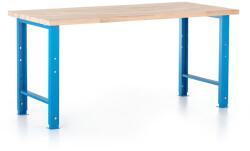 Állítható magasságú műhelyasztal 170 x 80 cm, kék - ral 5012