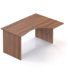 Visio ergonomikus asztal 140 x 100 cm, jobb, dió - rauman - 98 390 Ft