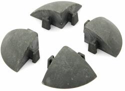 FLOMAT s. r. o Műanyag sarokrámpa Linea Easy, 4 db, szürke