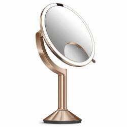 Nikaro Egyszerű emberi tükör TRIO érzékelővel, érintésvezérléssel, rózsaszín arany