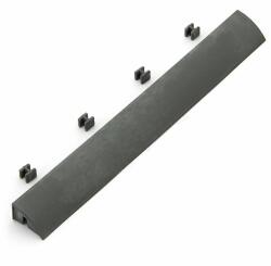 FLOMAT s. r. o Műanyag rámpa Linea Easy 39 x 4, 5 x 2, 5 cm, szürke