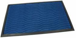FLOMAT Textiltisztító szőnyeg Waves 45 x 75 x 0, 8 cm, kék