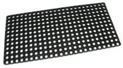 FLOMAT Gumi tisztítószőnyeg Honeycomb 50 x 100 x 2, 2 cm, fekete