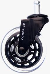 Groventi s. r. o Conffice irodai kerekek, 5 db, átlátszó