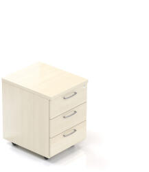 Lenza Visio konténer 52 x 43 cm - 3 fiókos, juhar