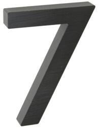 Richter Czech s. r. o 7" házszámú, RN. 100LV, szálcsiszolt, fekete