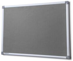 Jansen Display SICO textil hirdetőtábla 120 x 90 cm, szürke