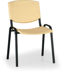 Design konferencia szék - fekete lábak, sárga