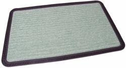 FLOMAT Textiltisztító szőnyeg Csíkos 50 x 80 x 0, 8 cm, zöld