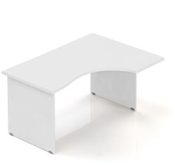 Visio ergonomikus asztal 140 x 100 cm, jobb, fehér - rauman - 98 390 Ft