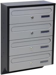 Richter Czech Postaláda BK 04, ezüst