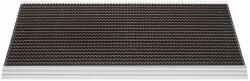 Kültéri tisztítószőnyeg alumínium körvonallal Outline 40 x 60 x 2, 2 cm, barna