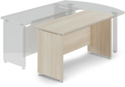 TopOffice tárgyalóasztal 135 x 60 cm, világos akác