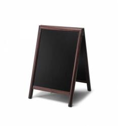 Jansen Display Fa A palatáblával 55 x 85 cm, sötétbarna